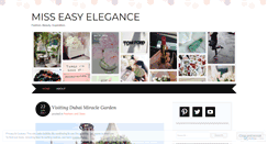 Desktop Screenshot of misseasyelegance.com