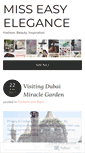 Mobile Screenshot of misseasyelegance.com